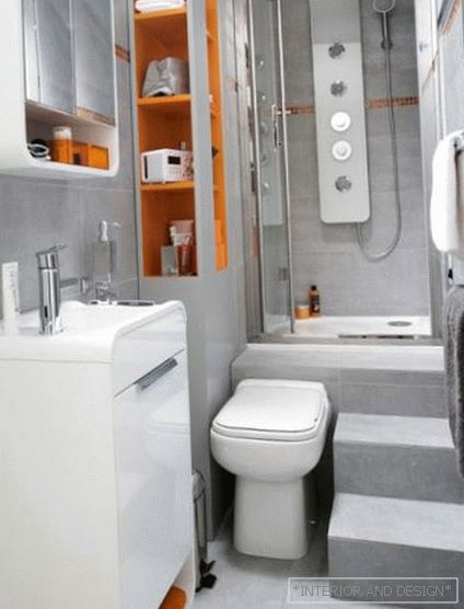 Дызайн туалета і ваннай пакоі - фота 6