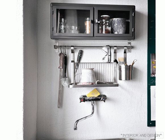 навясныя шафы кухонной мебели от Икеа - 3